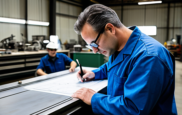 기계가공 기사 필기 교재 리뷰 - Modern CNC Machine in Operation**

"A state-of-the-art CNC milling machine cutting a complex part in...